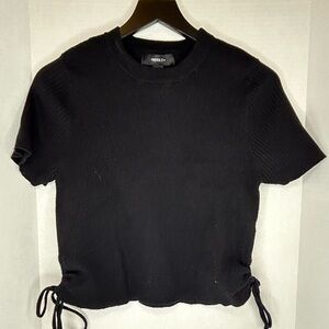 Sweater-Knit Crop Top